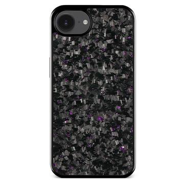 Funda Híbrida Textura Forjada iPhone 16e - Morado