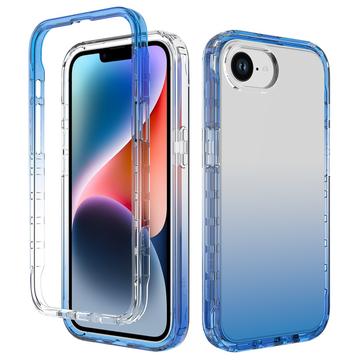 Carcasa Híbrida Gradient Series para iPhone 16e - Azul / Transparente
