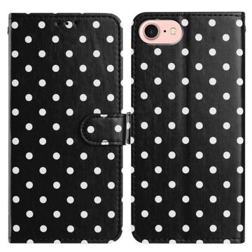 Funda Cartera con Estampado de Lunares para iPhone 16e