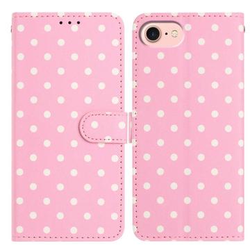 Funda iPhone 16e con estampado de lunares - Rosa