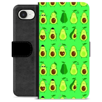 Funda Cartera Premium para iPhone 16e - Diseño de Aguacates