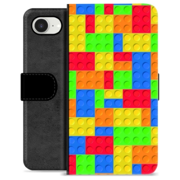 Funda Cartera Premium para iPhone 16e - Bloques