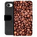 Funda Cartera Premium para iPhone 16e - Granos de Café