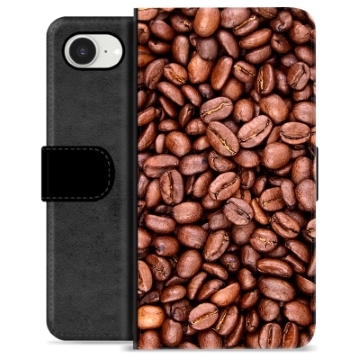 Funda Cartera Premium para iPhone 16e - Granos de Café