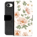 Funda Cartera Premium para iPhone 16e - Floral