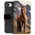 Funda Cartera Premium para iPhone 16e - Caballo