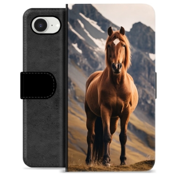 Funda Cartera Premium para iPhone 16e - Caballo
