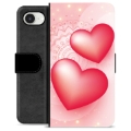 Funda Cartera Premium para iPhone 16e - Amor