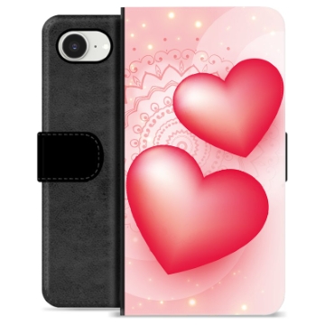 Funda Cartera Premium para iPhone 16e - Amor