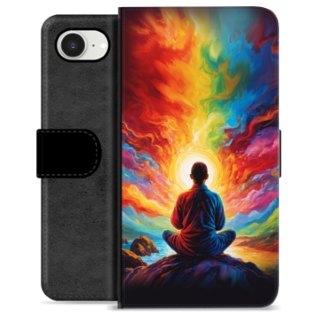 Funda Cartera Premium para iPhone 16e - Meditación