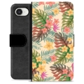 Funda Cartera Premium para iPhone 16e - Flores Rosadas