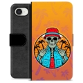 Funda Cartera Premium para iPhone 16e - Verano Esquelético