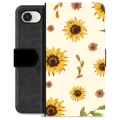 Funda Cartera Premium para iPhone 16e - Girasol