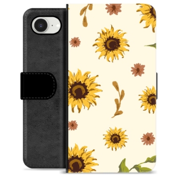 Funda Cartera Premium para iPhone 16e - Girasol