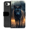 Funda Cartera Premium para iPhone 16e - Lobo