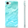 Funda de TPU para iPhone 16e - Mármol Azul