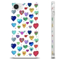 Funda de TPU para iPhone 16e - Corazones
