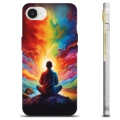 Funda de TPU para iPhone 16e - Meditación