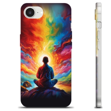 Funda de TPU para iPhone 16e - Meditación