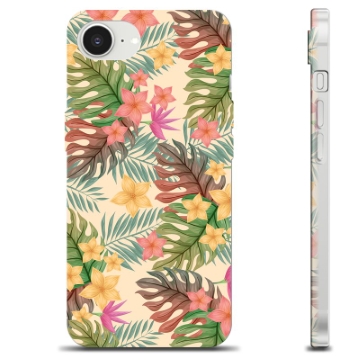 Funda de TPU para iPhone 16e - Flores Rosadas