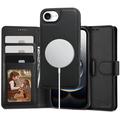 Funda de cartera Tech-Protect 2 en 1 para iPhone 16e - Compatible con Magsafe - Negro