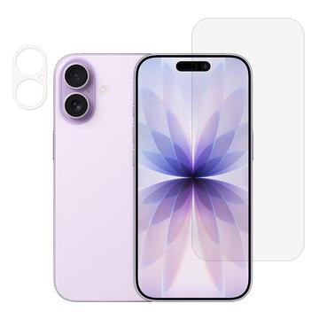 Juego 2-en-1 de Protector de Pantalla de Vidrio Templado y Lente de Cámara para iPhone 17