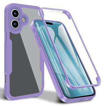 Carcasa de Protección 360 para iPhone 17 - Púrpura / Claro