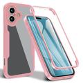 Carcasa de Protección 360 para iPhone 17 - Rosa / Claro