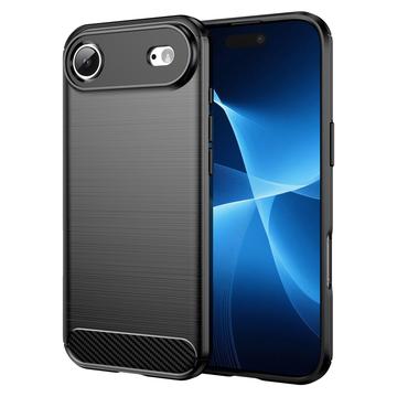 Carcasa de TPU Brushed para iPhone 17 Air - Fibra de Carbono