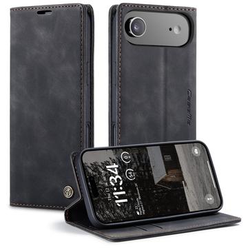 Funda Caseme Serie 013 para iPhone Air - Estilo Cartera - Negro