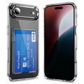 Funda transparente con tarjetero para iPhone 17 Air