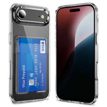 Funda transparente con tarjetero para iPhone 17 Air