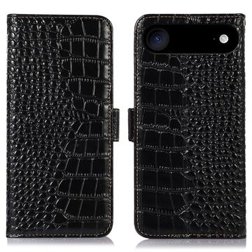 Funda Crocodile con RFID para iPhone Air - Estilo Cartera