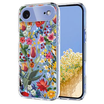 Funda de TPU iPhone 17 Air con estampado floral - Lirios
