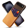 Carcasa con Ranura para Tarjeta KSQ para iPhone Air - Naranja