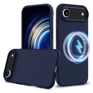 Funda de Silicona Líquida para iPhone 17 Air - Compatible con MagSafe - Azul Oscuro