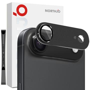 iPhone 17 Air Northjo Protección Completa Metal Mate y Cristal Templado Protector de Lente de Cámara