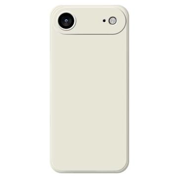 Funda de silicona antigolpes iPhone 17 Air - Beige