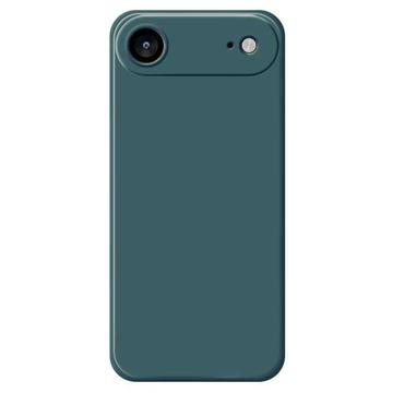 Funda de silicona antigolpes iPhone 17 Air - Verde negruzco