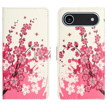 Funda Style para iPhone 17 Air - Estilo Cartera - Flores Rosas