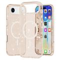 Funda Híbrida Stylish Glitter Series para iPhone 17 Air - Compatible con MagSafe - Dorado