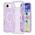 Funda Híbrida Stylish Glitter Series para iPhone 17 Air - Compatible con MagSafe - Púrpura