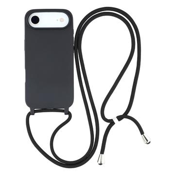 Funda de TPU con Acollador para iPhone 17 Air - Negro