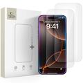 Protector de pantalla de vidrio templado iPhone 17 Air Tech-Protect Glass Fit+ - 2 uds. - Claro
