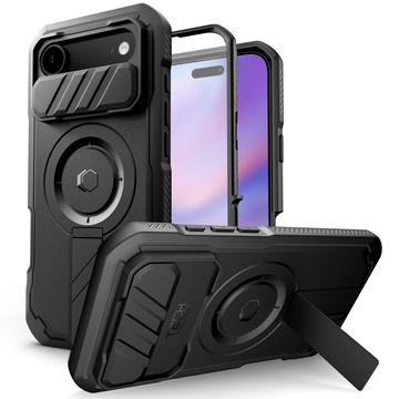 Funda iPhone 17 Air Tech-Protect Kevlar MagSafe - Negra