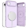 Funda de silicona líquida iPhone Air Tech-Protect - Compatible con MagSafe - Malva