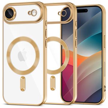 Funda Tech-Protect MagFlex para iPhone 17 Air - Compatible con MagSafe - Transparente / Dorado