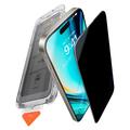 Protector de pantalla de vidrio templado con marco de alineación automática GlassGo Privacy para iPhone 17 Air Torras 