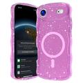 Funda MagSafe Wave-Edge Laser Glitter para iPhone Air