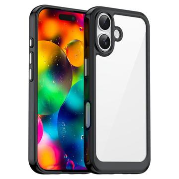 Carcasa Híbrida Anti-Choque para iPhone 17 - Negro